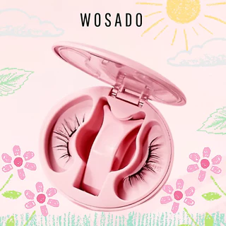 🩷 ส่งด่วน ถึงไวที่สุด🩷 WOSADO ZOO สีชมพู Pink All in one Cuddly Bunny ขนตาปลอมแม่เหล็ก