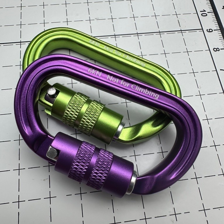 mini-carabiner auto-lock 6kN (not PPE)