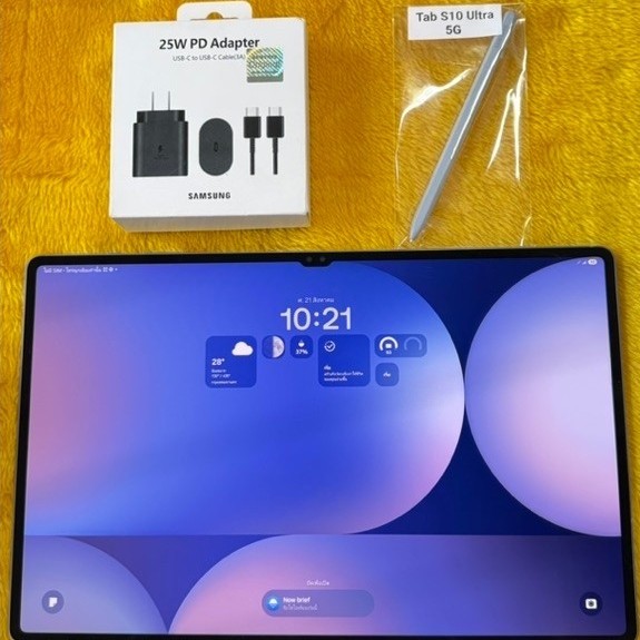 Samsung Tab S10 Ultra5G-512GB.ศูนย์ใหม่มาก.