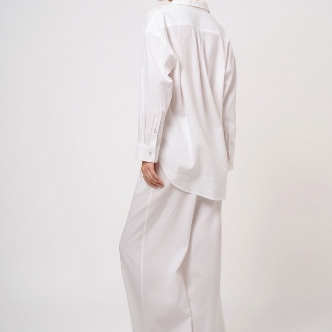 crease le coton extra soft pants กางเกงขายาว