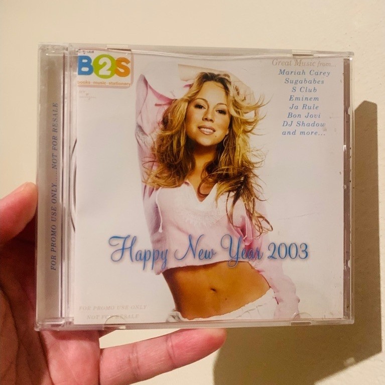 mariah carey thailand promo cd B2S charmbracelet era rare not vinyl