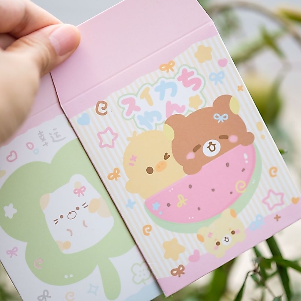 ซองกระดาษ lucky day 8x11cm พร้อมส่ง ราคาต่อ1ชิ้น ของขวัญปัจฉิม