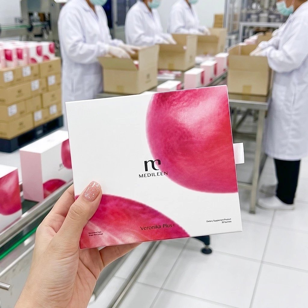 Medileen Veronika Plus เวโรนิก้าพลัส ล็อตใหม่ | Resveratrol | ดูแลผิว ผม เล็บ | พร้อมส่ง thumbnail 5