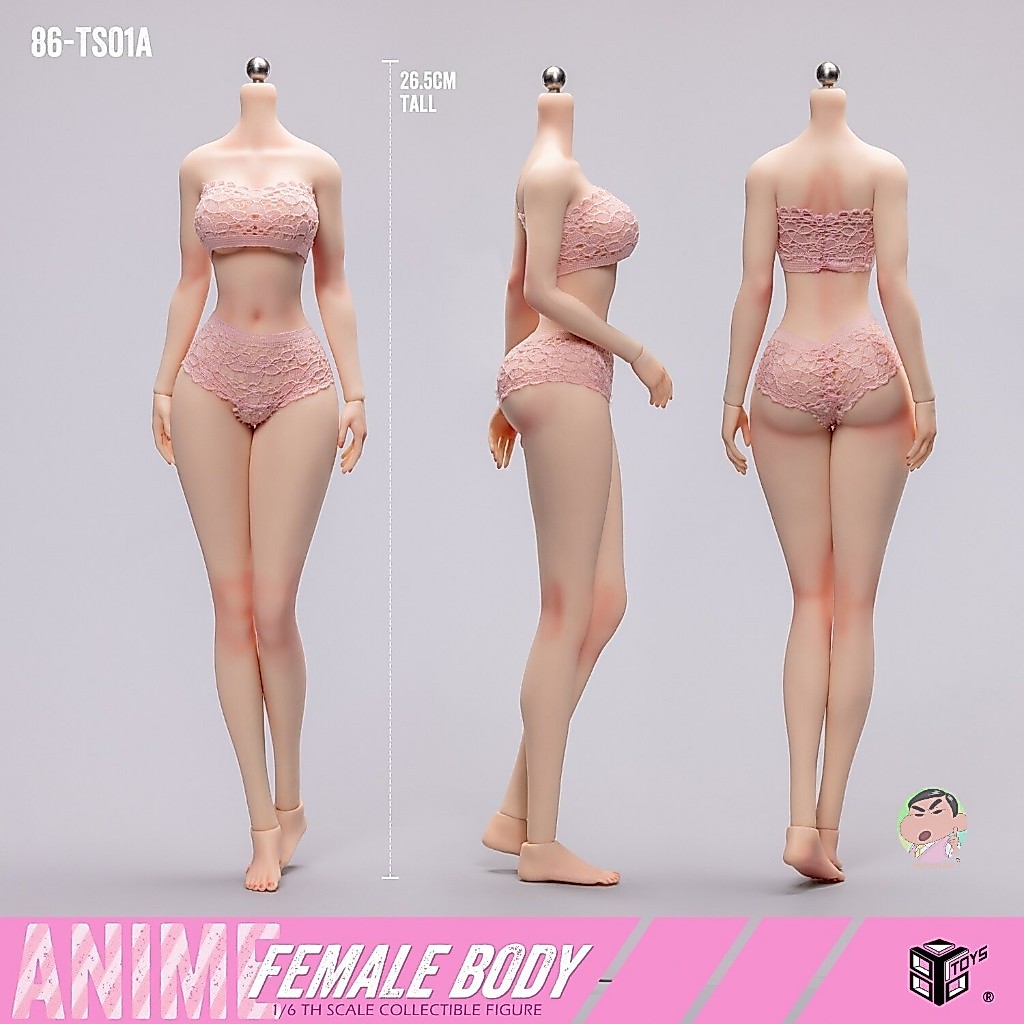 86Toys 1/6 86-TS01-A Platinum Silicone Female Body Skin Tone Enhanced Version Action Figure