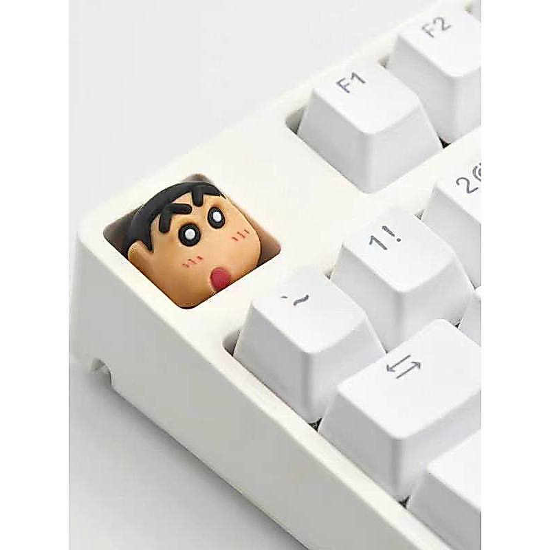 sa keycap keycap Crayon Shin-Chan Keycap ส่วนบุคคลสามมิติ Keycap ESC Keycap Creative เรซิ่นคีย์บอร์ด