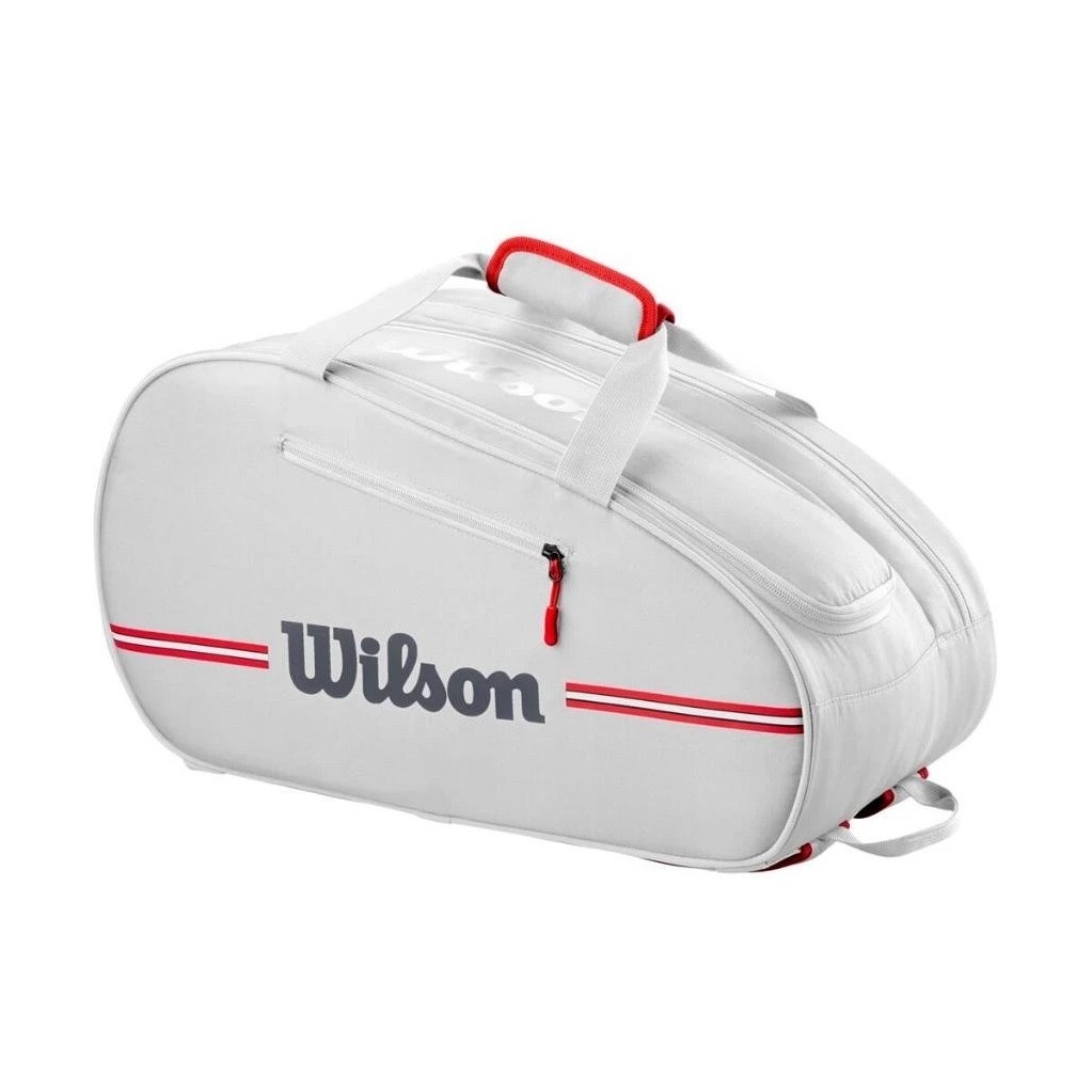 WILSON PADEL TEAM BAG OFF WHITE