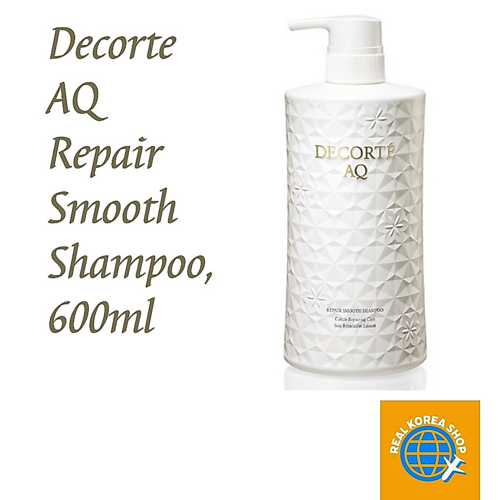 Decorte AQ Repair Smooth Shampoo, 600ml