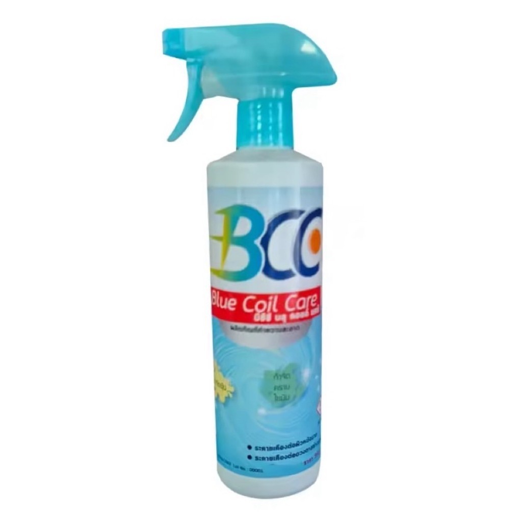 น้ำยาล้างแอร์ BCC Blue Coil Care สูตรเข้มข้น สำหรับทำความสะอาดแอร์
