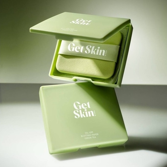 Get Skin by EYETA ออยล์-ออฟบลอตติ้งเปเปอร์ กระดาษซับมัน (80 แผ่น)