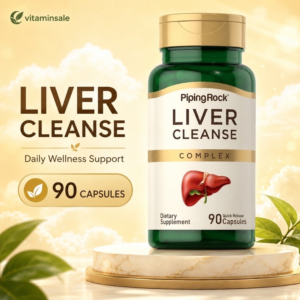 Piping Rock Liver Cleanse Complex 90 Capsules