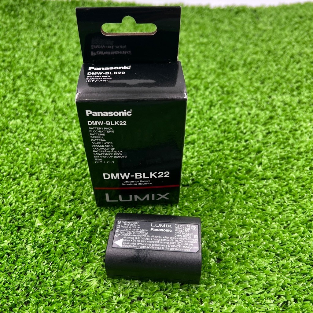 แบต Panasonic Lumix DMW-BLK 22 หมดประกัน สภาพสวย