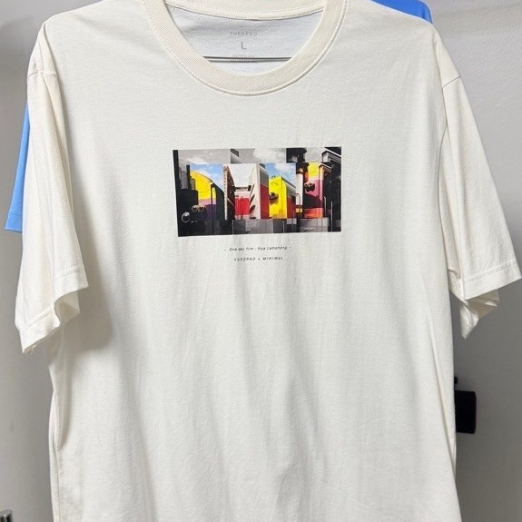 👕 เสื้อยืด YUEDPAO Oversize – One Day Film  เสื้อแบรนด์ YUEDPAO (ยืดเปล่า) รุ่นลาย One Day Film : Hu