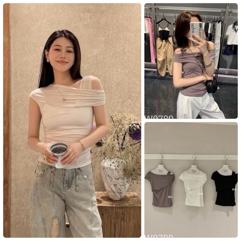 W9780  เสื้อแฟชั่น Tag🇰🇷🛍️WGWE