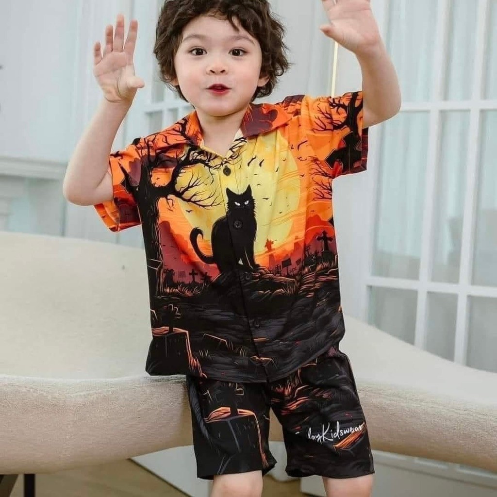 Funday kidswear ฟันเดย์ ชุดฮาโลวีนลูกชาย 3T Haloween 🎃👻🧛