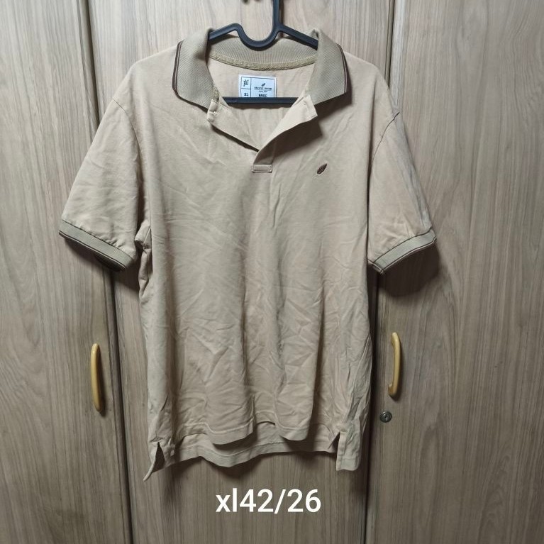 pacific union เสื้อโปโล มือ2 ป้ายxlอก42 ก่อนยืด