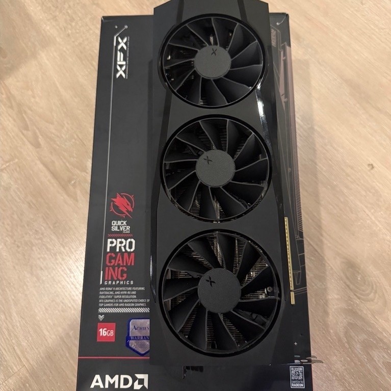 XFX QUICK RADEON RX 9070XT 16G การ์ดจอมือ 2 สภาพดี