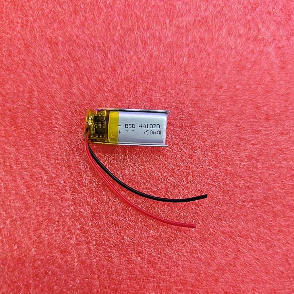 แบตเตอร์ 3.7v 150mah 401020