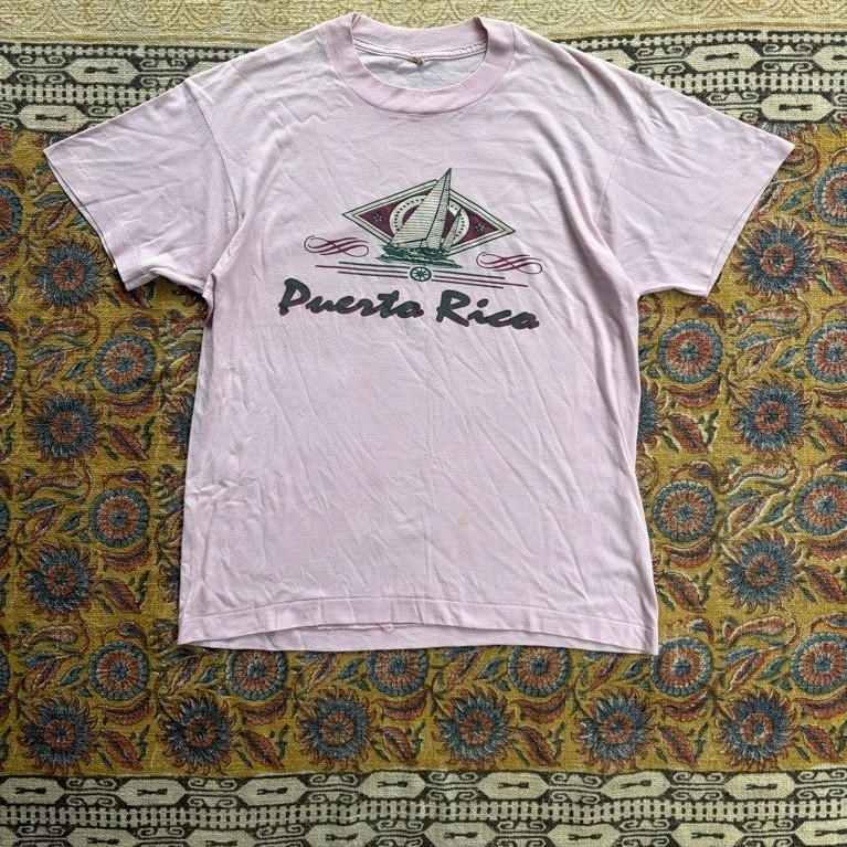 80S PUERTO RICO T SHIRT (ป้าย SCREENSTAR)
