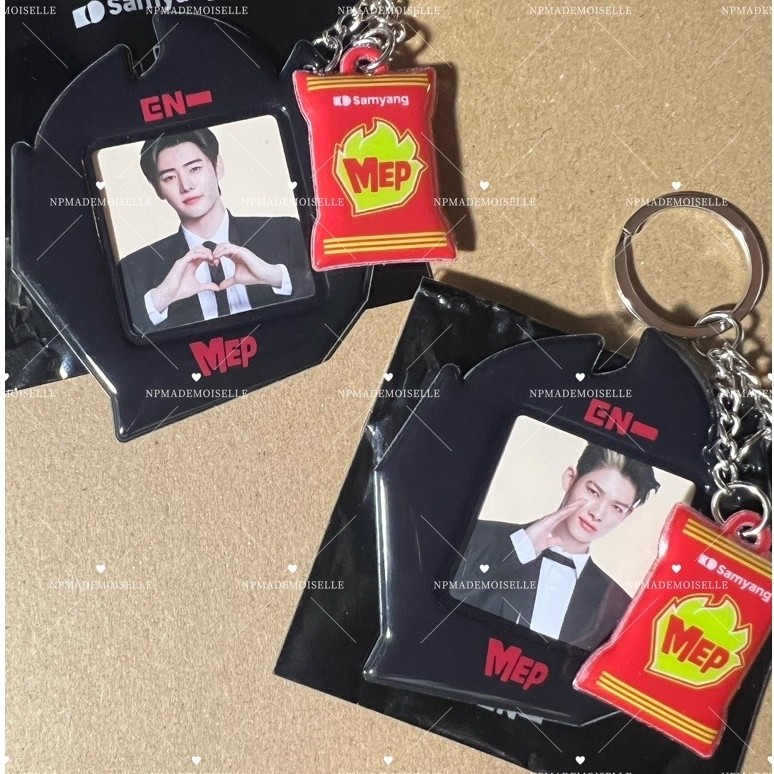 พร้อมส่ง Enhypen MEP Photocard Keyring