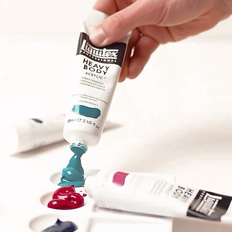 [Part 1/2 S1-S3] Liquitex Professional Heavy Body Acrylic Color 59 ml. I สีอะคริลิคสูตรเฮฟวี่บอดี้ เนื้อข้น สีสดจัด