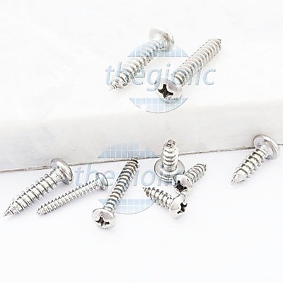 [20 ชิ้น]- สกรูแหลม PA M4 x 20 มม. 304