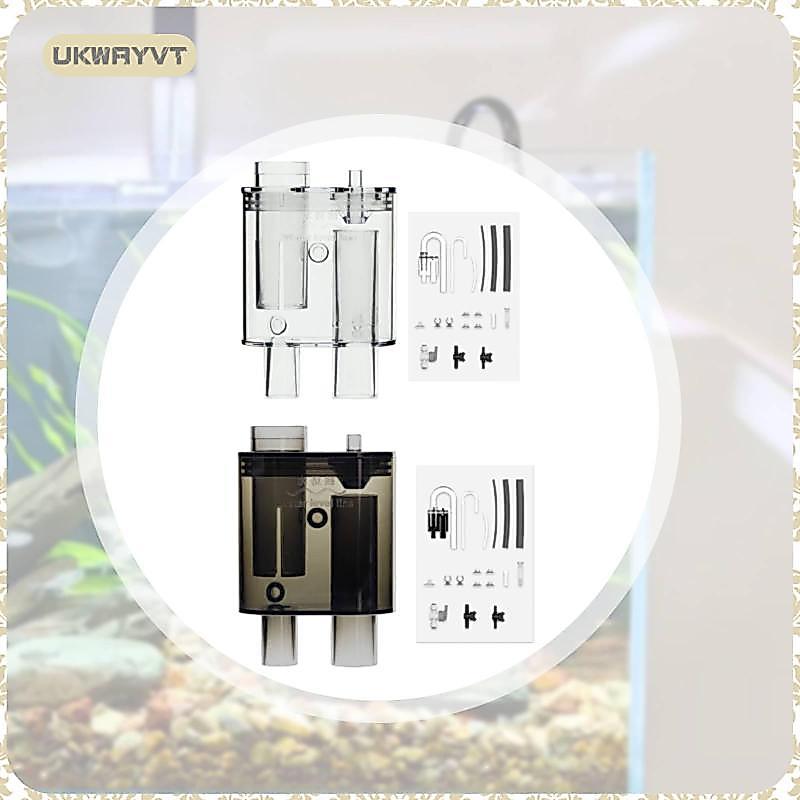 [ukwryvt] Siphon Hang on Overflow Box ที่มีประสิทธิภาพ Stable Flow Aquarium Filter อุปกรณ์เสริมสําหร