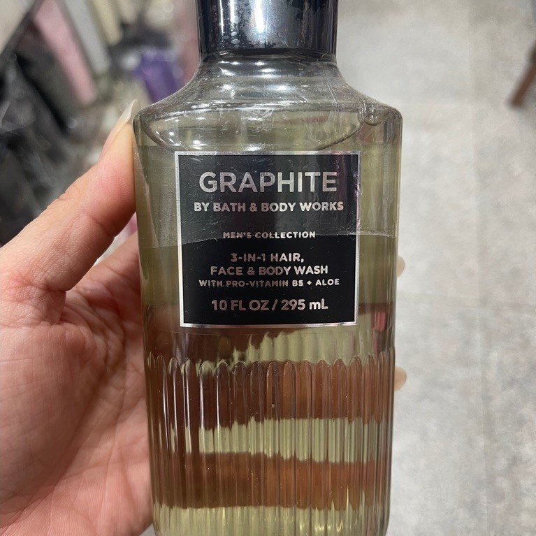 Bath & Body Graphite Men's 2-in-1 Hair & Body Wash 295ml ของแท้