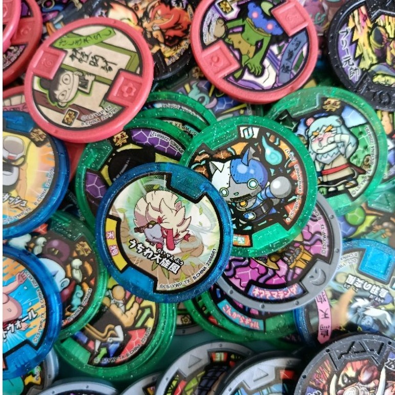 เหรียญโยไค watch (Yo-kai Watch Medals) เหรียญแบบธรรมดา ขายแยกเหรียญ