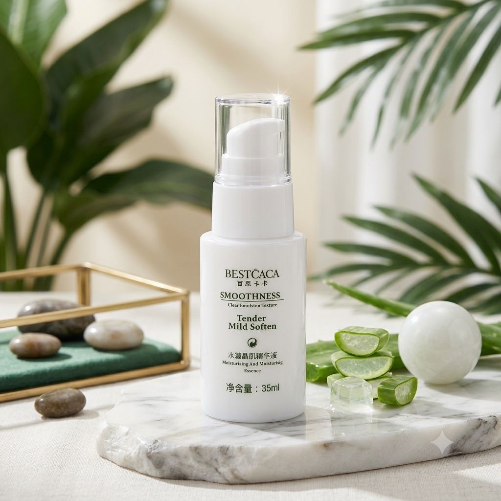 (ลดราคา)BESTCACA(ขวดขาว) BEAUTY OF YOUTHเซรั่มหน้าเด็กขนาด35ml(งานไม่มีกล่องขอคนรับได้งดดราม่า)