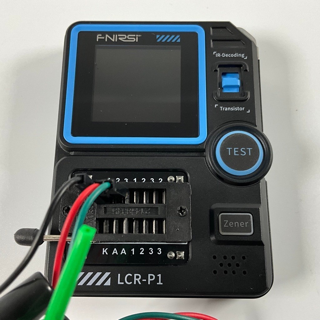 [มือ2] เครื่องทดสอบทรานซิสเตอร์ FNIRSI LCR-P1 Transistor Tester LCR Meter วัดตัวเก็บประจุ ไดโอด