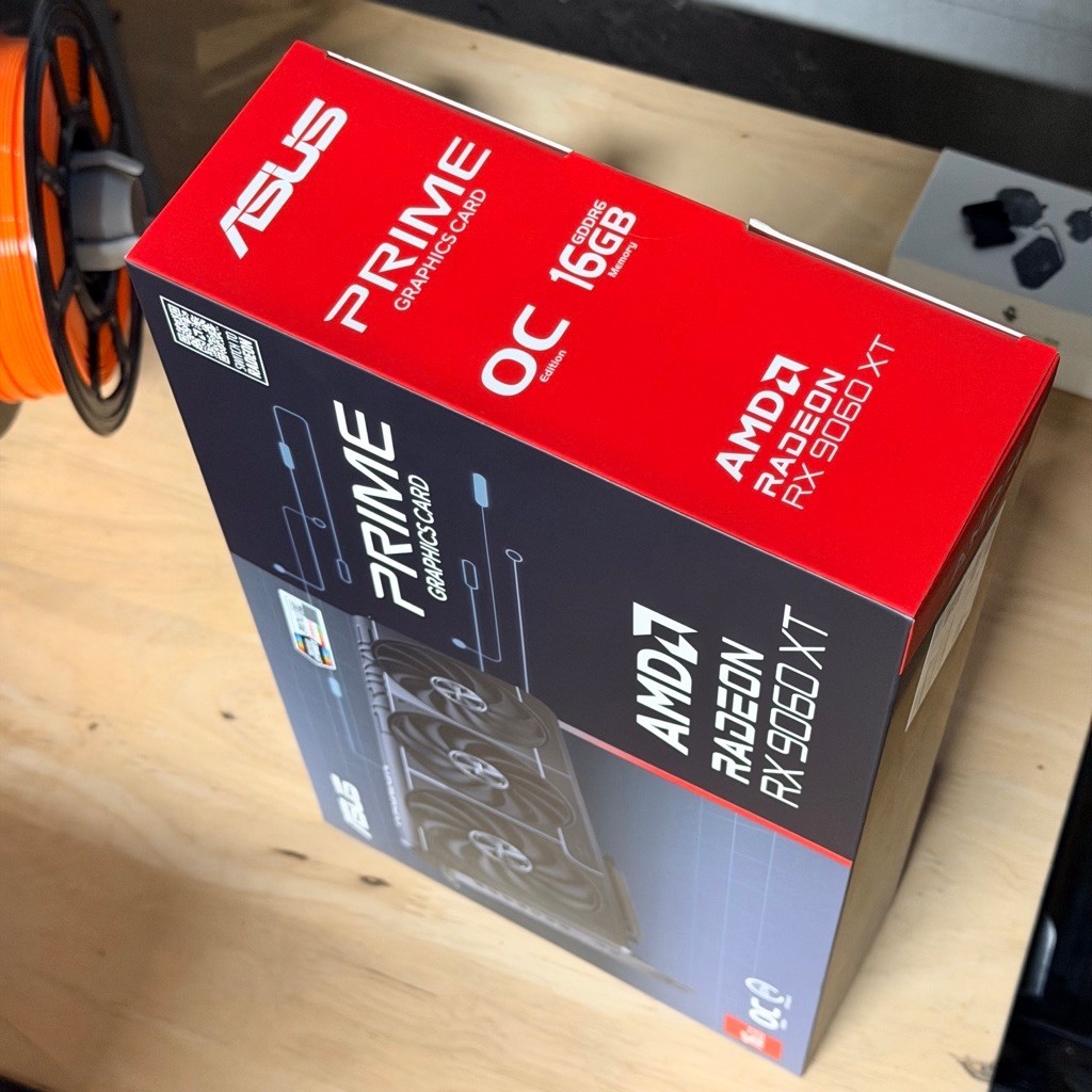 [ของใหม่ พร้อมส่ง] การ์ดจอ ASUS PRIME AMD RADEON RX 9060 XT OC 16G ..!!