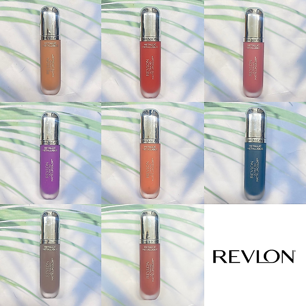 (Revlon®) Ultra HD Matte Lipcolor, Metallic 5.9 ml เรฟลอน ลิควิดลิปสติก เนื้อแมท แบบเมทัลลิก อัลตร้า เอชดี