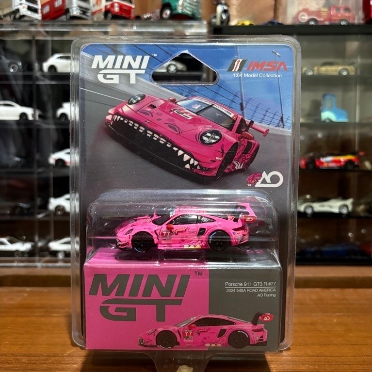 Mini gt Porsche 911 GT3R #77 AO Racing