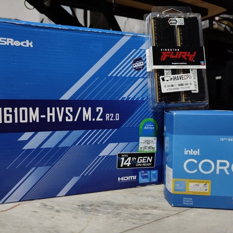 ชุดKIT ประกอบคอม ประหยัดได้เยอะ i5-12400F