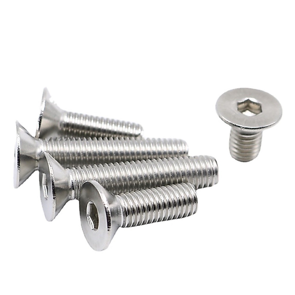 [JC] M2~m5 316 สกรูซ็อกเก็ตสเตนเลส หัวจม หกเหลี่ยม หัวแบน