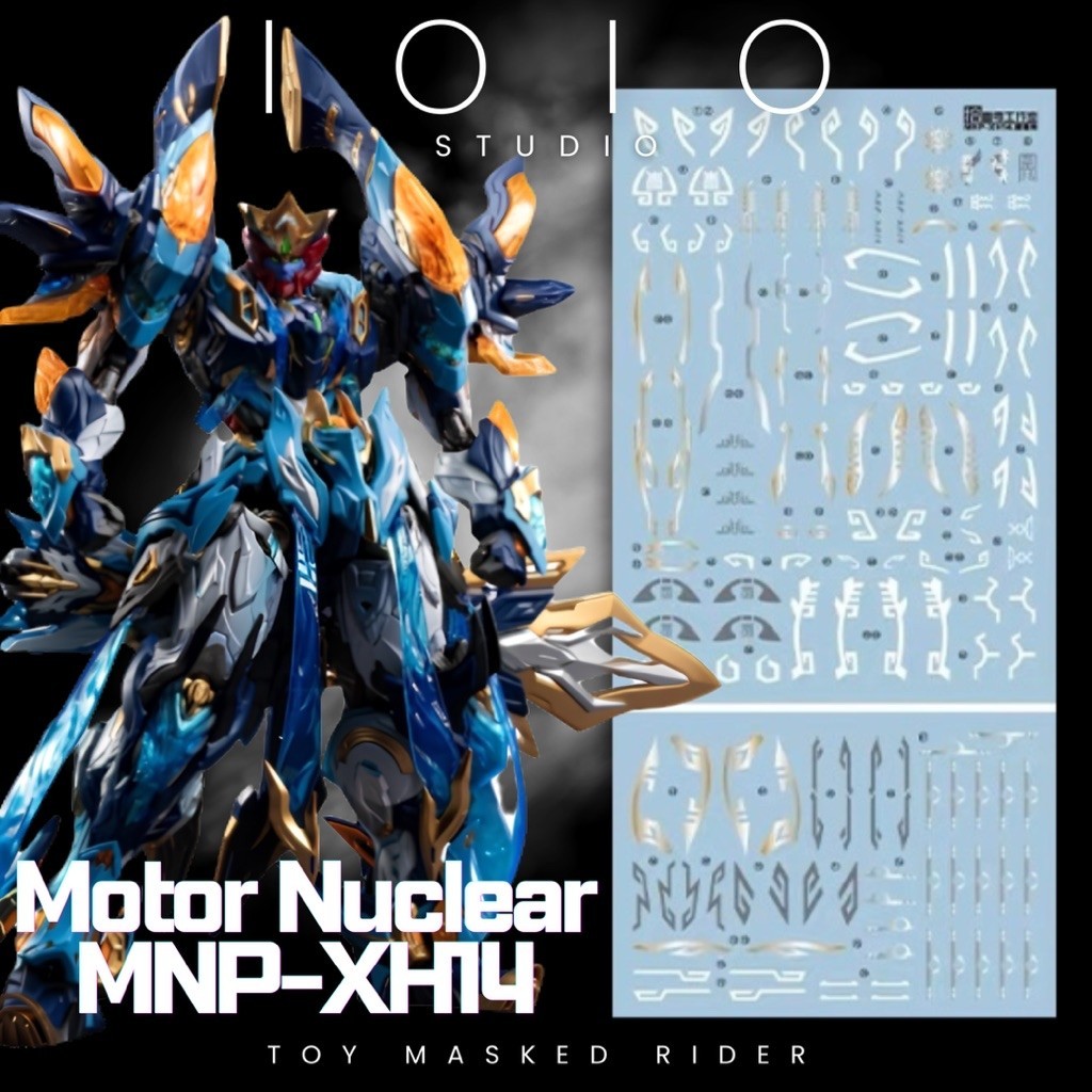 🟦⬜️ดีคอลน้ำ 1010 Studio DECAL 1/100 MNP-XH14 Tianjianxing Moliqing [Motor Nuclear] ดีคอลน้ำความละเอี