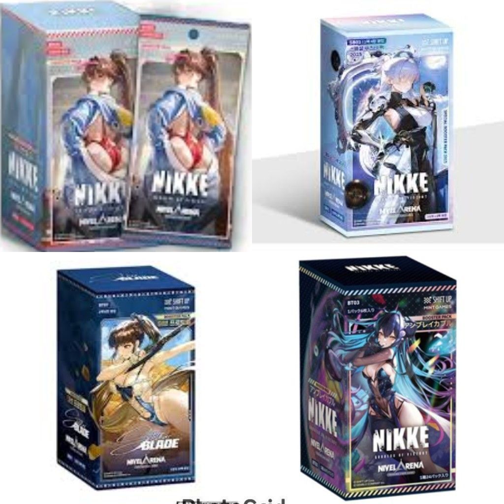 **ราคาต่อซอง**แยกซอง Nikke/Stettarblade BOOSTERS PACK 2025 BT03 BT07 BT08 TCG KOREAN