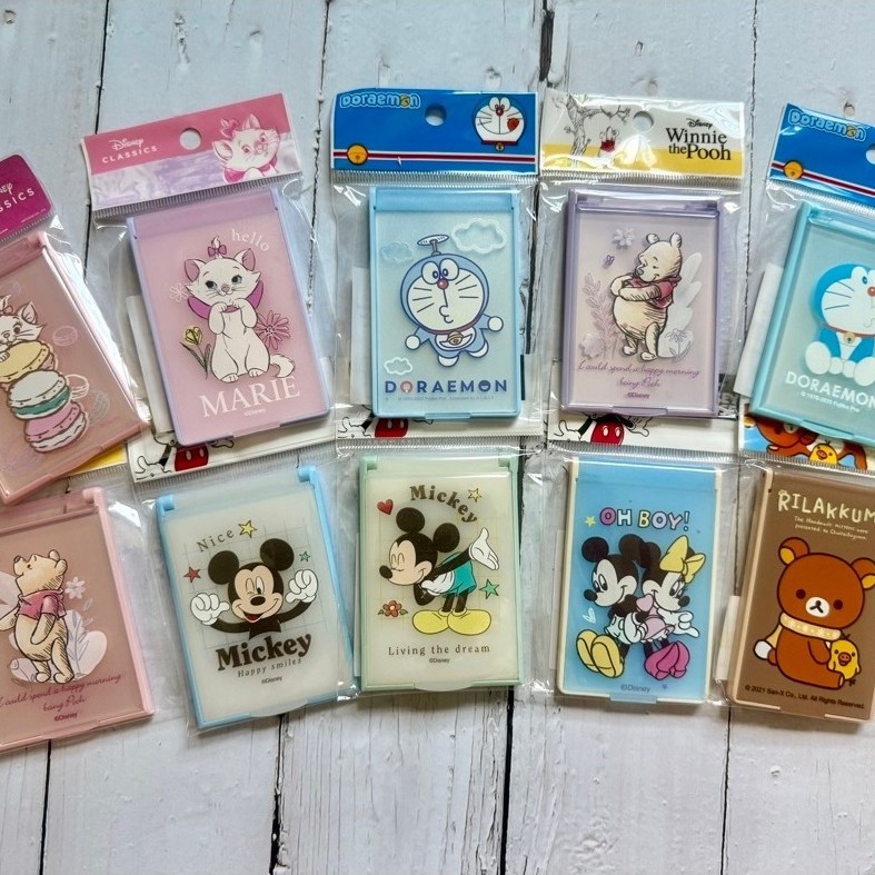 กระจกแบนพับ 127/129/041 ลายการ์ตูน​ดิสนีย์​ลิขสิทธิ์​ พร้อมส่ง