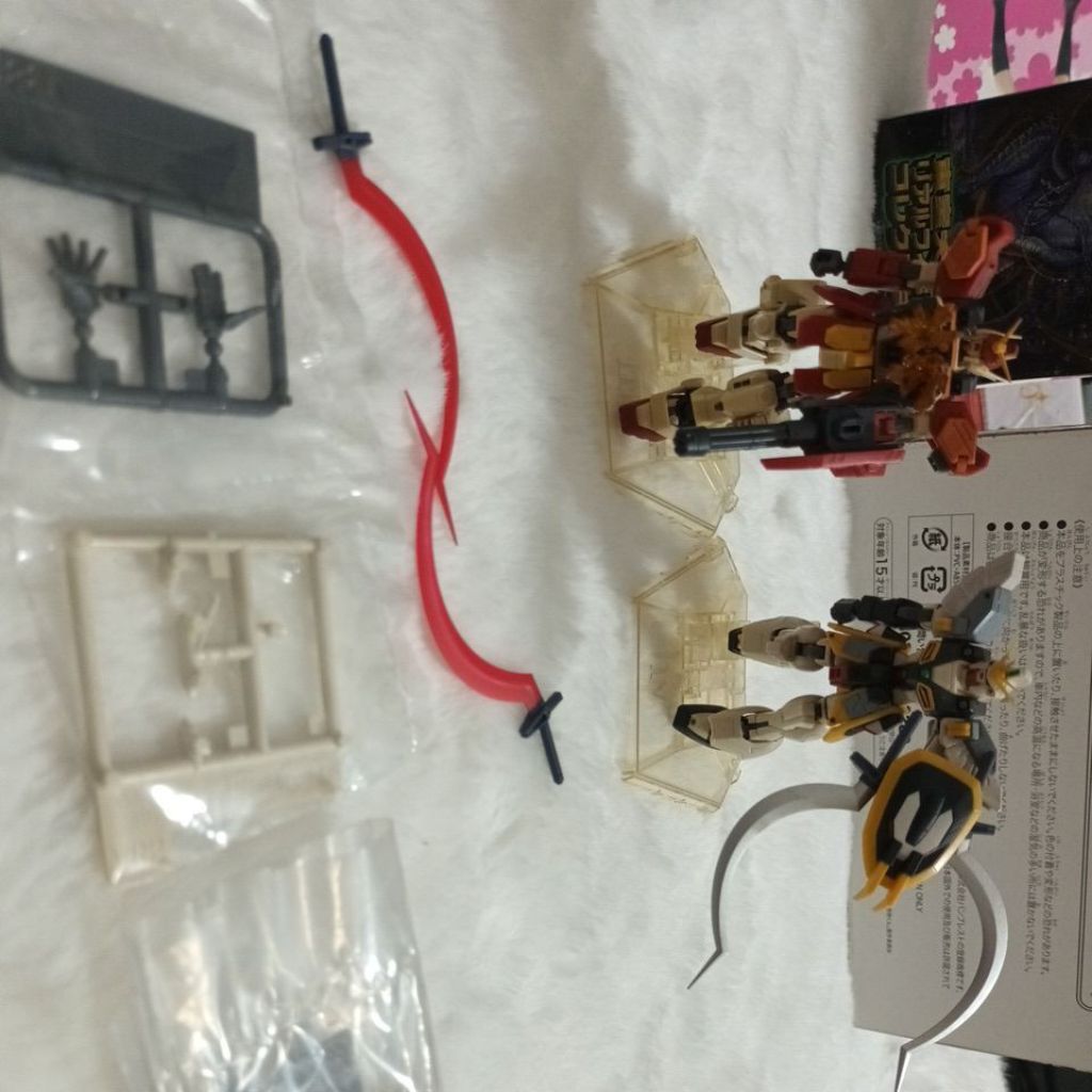 [มือสองสภาพดี] ฟิกเกอร์สำเร็จรูป Bandai HCM-Pro 1/200 Gundam Heavyarms & Gundam Sandrock 2008