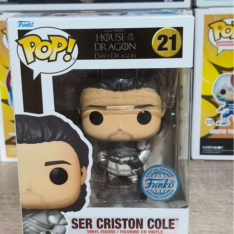 Funko Pop! : House of the Dragon • Day of the Dragon - Ser Criston Cole [ กล่องสินค้า - 7/10 ]