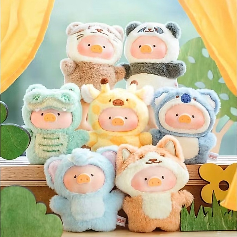 (พร้อมส่ง) 💯 Lulu the piggy animal party puppet series (กล่องใหม่ - สุ่มลุ้นเอง)