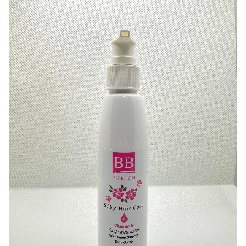 BB Hair Enrich Silky Hair Coat ซิลกี้แฮร์โคท vitamin E 120ml