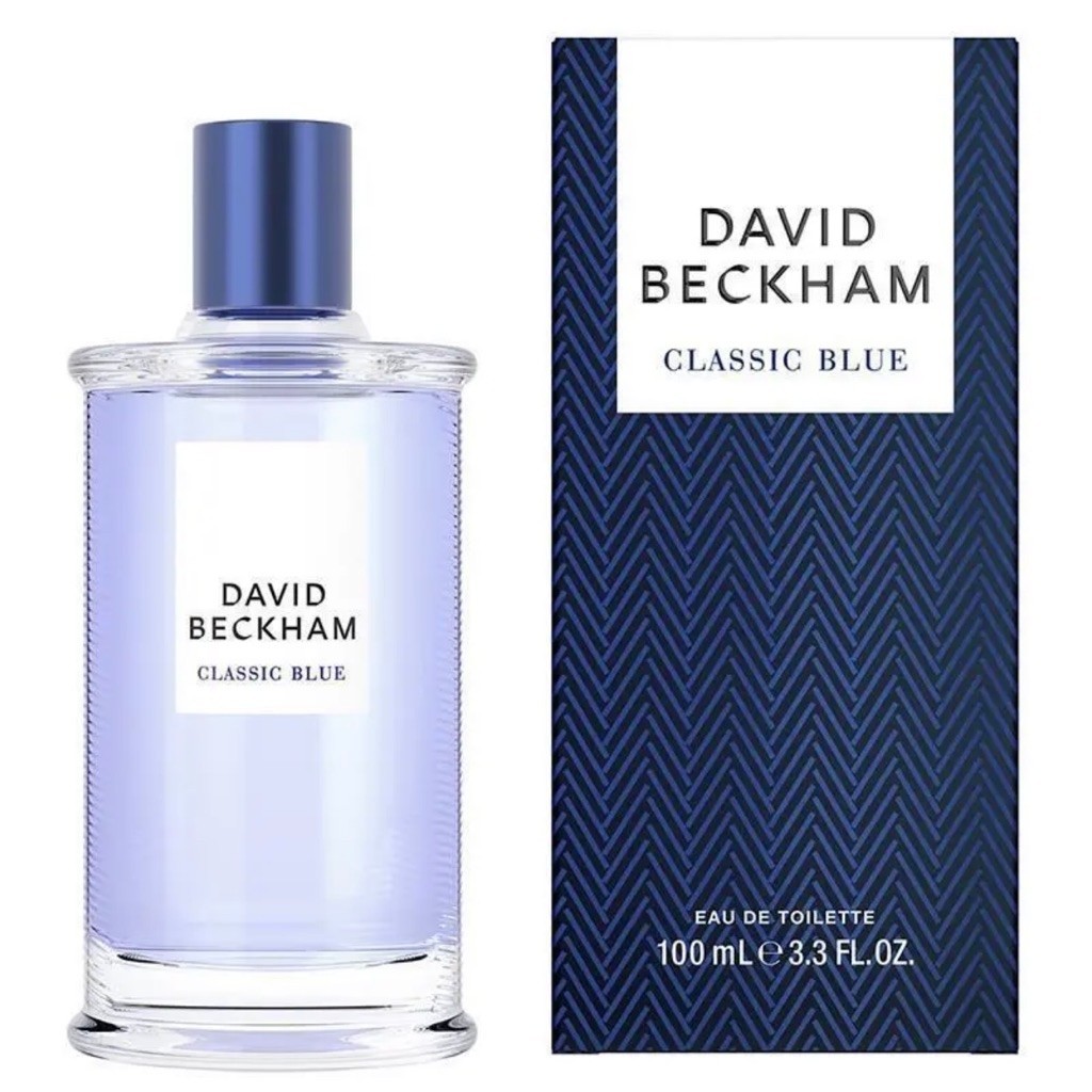 David Beckham Classic Blue Eau De Toilet ซีล 100 ml.