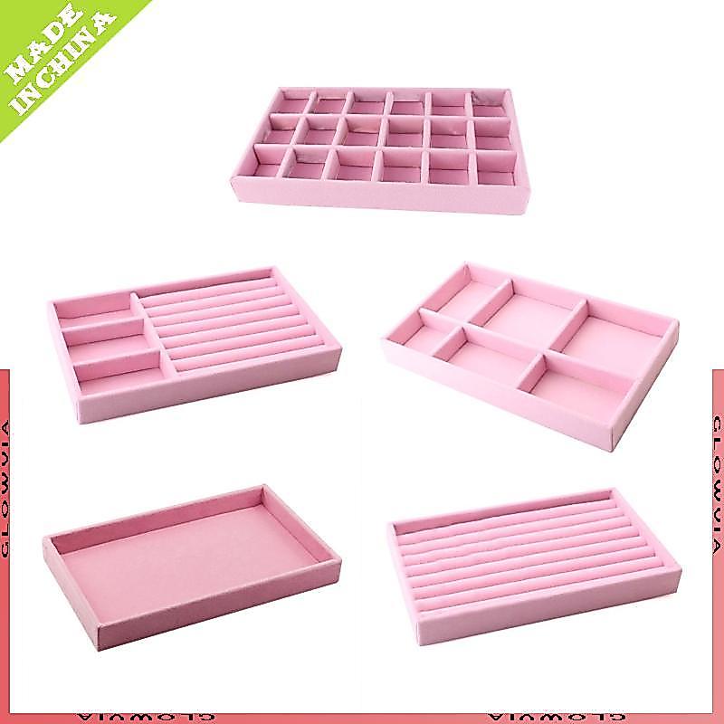 GLO เครื่องประดับลิ้นชักเครื่องประดับ Organiser สําหรับกรณีสําหรับสร้อยคอต่างหู Trinkets
