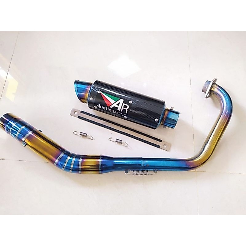 ท่อไอเสีย AR austin ท่อเปิด bluegold r15 v2 v3 Rs150 fz150 Raider 150 y15zr exciter150 sonic150 spark135 lc135