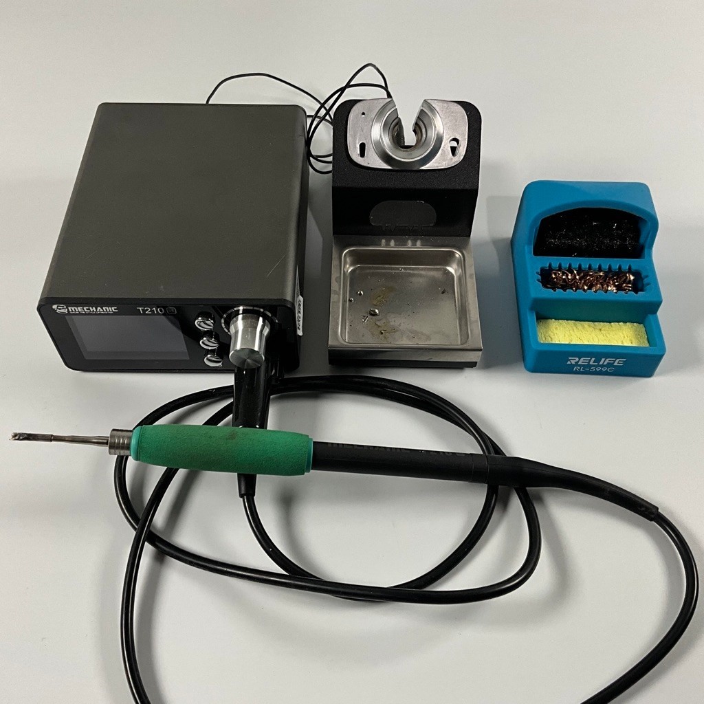 [มือ2] Mechanic T210 SE หัวแร้งบัดกรีดิจิตอล สถานีบัดกรี Soldering Station ปรับอุณหภูมิ ซ่อมมือถือ