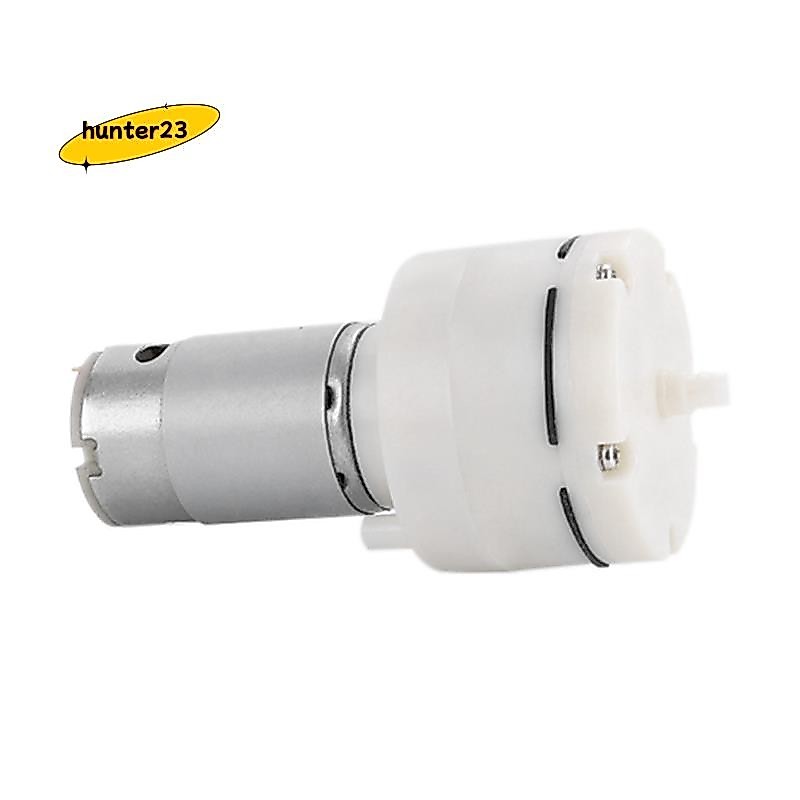 Rs555 Micro-Vacuum ปั๊มมอเตอร์ 12V 15L/Min Low Noise ปั๊มลมไฟฟ้าเครื่องเคลือบสูญญากาศปั๊มลมถังปลา
