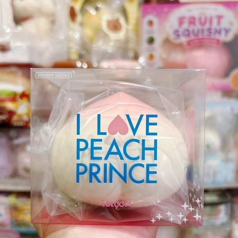 🍑✨ [ สกุชชี่พีชสุดฮิตจากแบรนด์ดัง IBLOOM แท้ 100%! ] คอลเลกชัน "I LOVE PEACH PRINCE" 💖✨