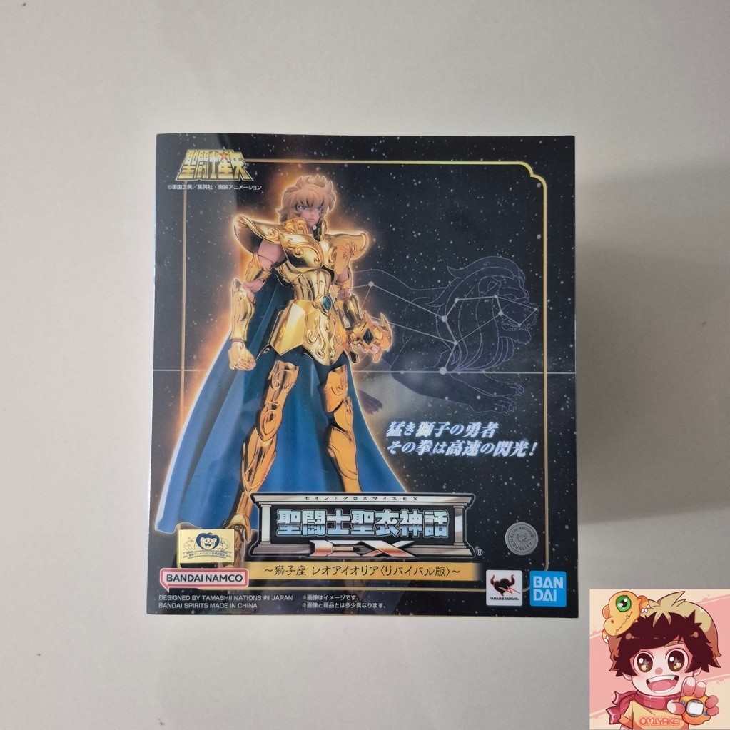 Saint Seiya Cloth Myth EX- Leo Aiolia Revival Version[BANDAI]เซนต์เซย์ย่า โกลด์เซนต์ประจำราศีสิงห์ เลโอ ไอโอเรีย[LOT JP]