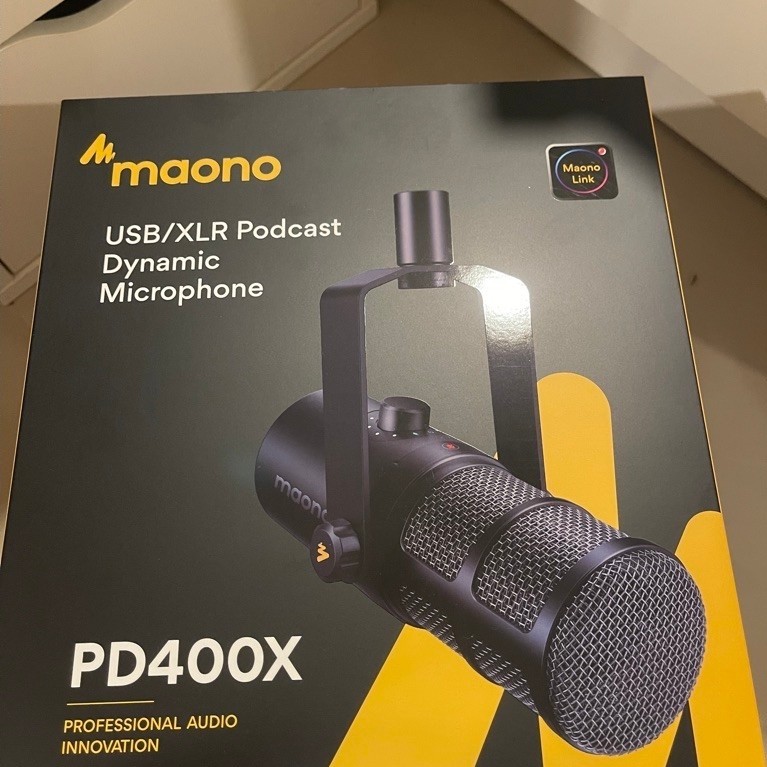 ไมค์ Maono PD400x (มือสอง) อุปกรณ์ครบ ยังไม่ได้ใช้งานปล่อยต่อ